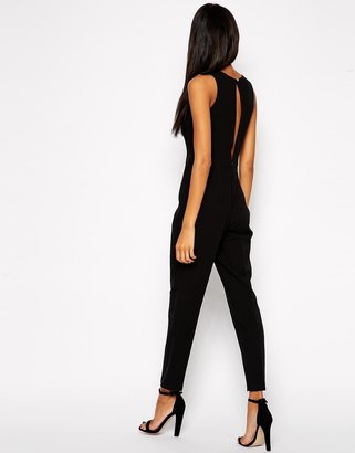 ASOS Jumpsuit With Mesh Front Detail