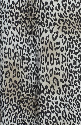Vince Camuto Leopard Print Faux Wrap Front Blouse