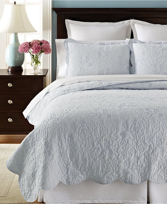 Martha Stewart CLOSEOUT! Collection Whisper Leaves Standard Sham (Only at Macy's)