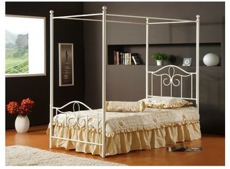 Hillsdale Furniture Westfield Canopy Bed Set - Full - w/Rails