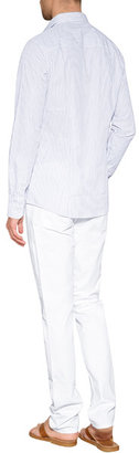 Michael Kors Cotton Striped Shirt Gr. S