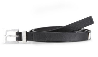 French Connection Women's Louise Stud Skinny Leather Belt