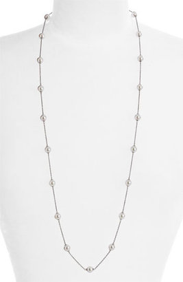 Majorica Women's 8Mm Pearl Station Necklace
