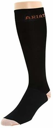Ariat Tall Boot Sock (Black) Women's Knee High Socks Shoes