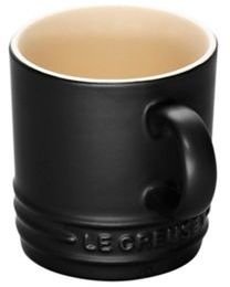 Le Creuset stoneware 'Satin Black' espresso mug