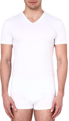 Zegna 2270 Zegna V-Neck Jersey T-Shirt