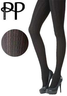 Pretty Polly Chunky Cable Twist Tights