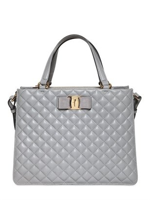 Ferragamo Tracy Quilted Leather Bag