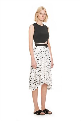 Country Road Print Pleat Skirt