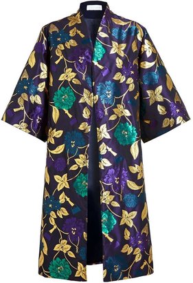 Osman brocade kimono coat