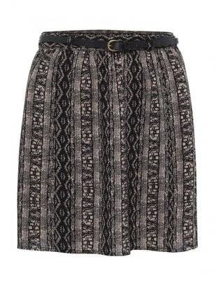 Jeanswest Desert Printed Belted Skirt