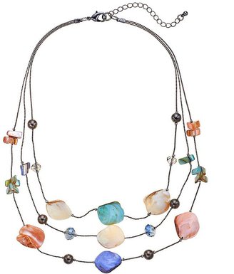 Sonoma life + style ® bead multistrand necklace