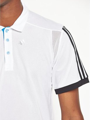 adidas Clima Mens Training Polo Shirt - White