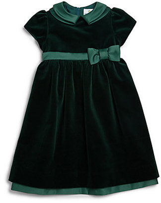 Florence Eiseman Little Girl's Velvet Double-Collar Dress