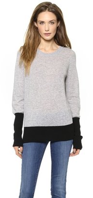 Vince Colorblock Cashmere Sweater