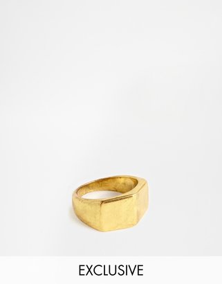 ASOS Designsix Chunky Ring Exclusive To