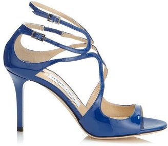 Jimmy Choo Ivette  Patent Leather Strappy Sandals