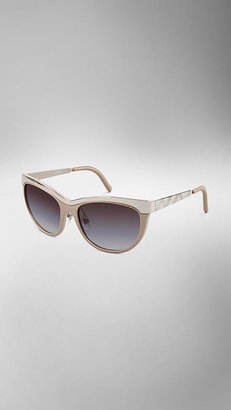 Burberry Trench Collection Cat-Eye Sunglasses