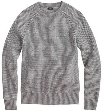J.Crew Italian cashmere waffle-knit sweater