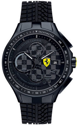 Ferrari Men's Race Day Black Chronograph Watch