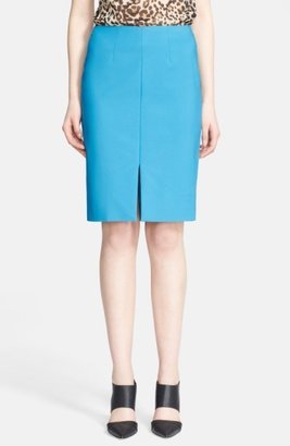 L'Agence Women's Front Slit Pencil Skirt