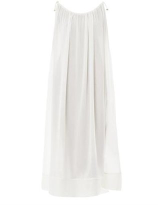 Chloé SUN DRESSES WHITE COTTON MAXI White