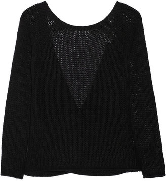 Kaufman Franco KAUFMANFRANCO Kaufmanfranco Open-knit cashmere and silk-blend sweater