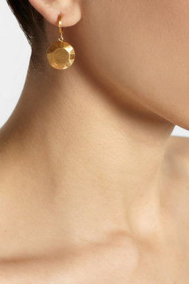 Ileana Makri IAM by Gold-plated drop earrings