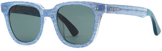 Toms Memphis Chambray Sunglasses, Light Blue