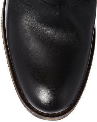 Bronx Leather Buckle Detail Boot