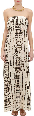Twelfth St. By Cynthia Vincent by Cynthia Vincen Abstract-Print Strapless Maxi Dress