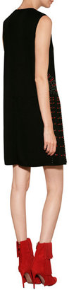 Anna Sui Studded Shift Dress Gr. 40
