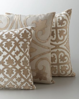 Ivory & Taupe Venice Collection Pillows