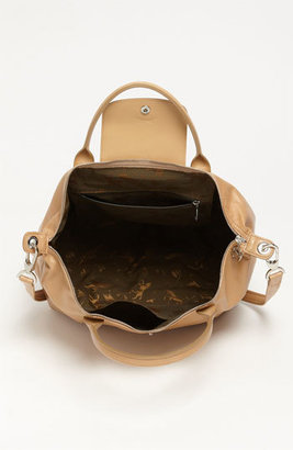 Longchamp 'Le Pliage Cuir' Leather Handbag