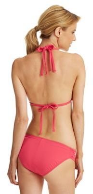 La Blanca Core Solid Halter Bikini Swim Top