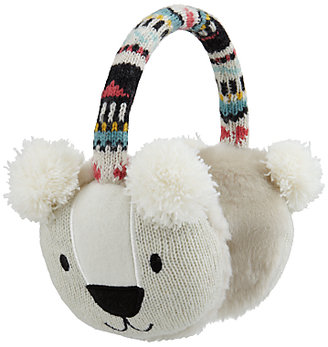 Aroma Home Knitted Polar Bear Earmuffs