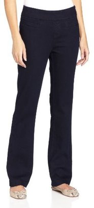 Lee Women's Natural Fit Pull-on Barely Bootcut Jeans