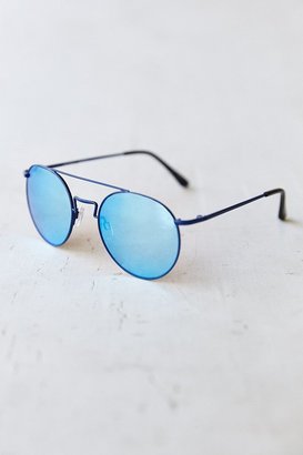 Le Specs Instinct Blue Aviator Sunglasses