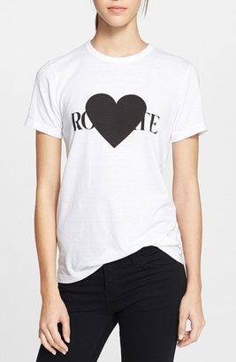 Rodarte Women's 'Rohearte' Heart Graphic Tee