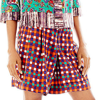 JCPenney Duro Olowu for jcp Plaid Shorts