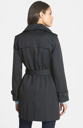 MICHAEL Michael Kors Trench Coat with Detachable Hood & Liner (Petite)