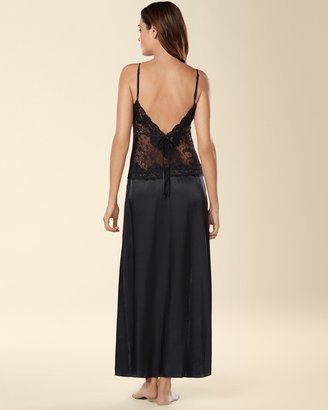 Jonquil Persian Lace Nightgown Black