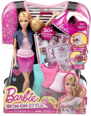 Barbie Iron On Style Doll