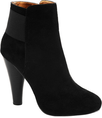 Cynthia Vincent Talan Suede Elastic Band Bootie