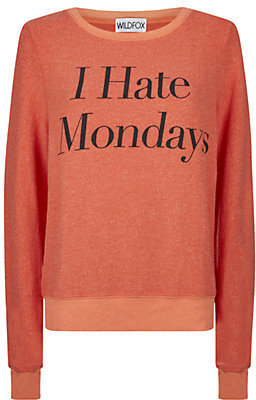 Wildfox Couture I Hate Mondays Sweater