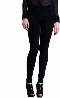 Alexander Wang T by High-Waisted Stretch Skinny Jeans