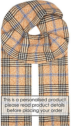 Johnstons Personalised vintage cashmere scarf