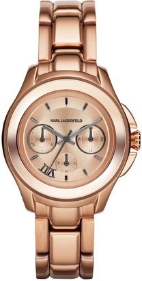 Karl Lagerfeld Paris KL2408 7 Rose Gold Ladies Bracelet Watch
