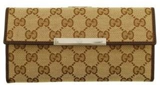Gucci GG Logo Cheque Wallet