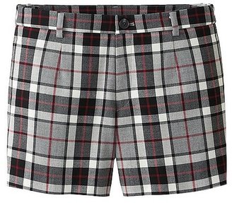 Uniqlo WOMEN Wool Blended Check Shorts
